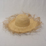 Straw Hat-BushyBrim-Natural