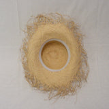 Straw Hat-BushyBrim-Natural