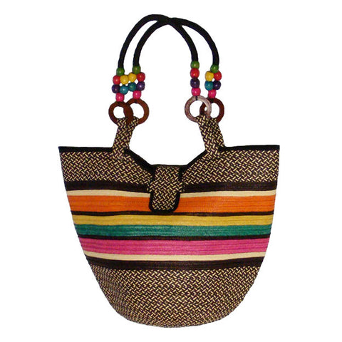 Beach Bag-Natural Cane