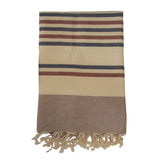 Beach Towel-Earthtone Stripe