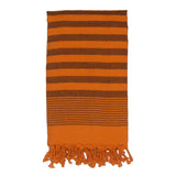 Beach Towel-Double Stripe-Orange