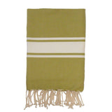 Beach Towel-Race Stripe-Racing Avo